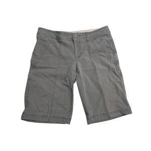 Eddie Bauer Gray Khaki Eddie Bauer Blakely Chino Hiking Shorts Size 6